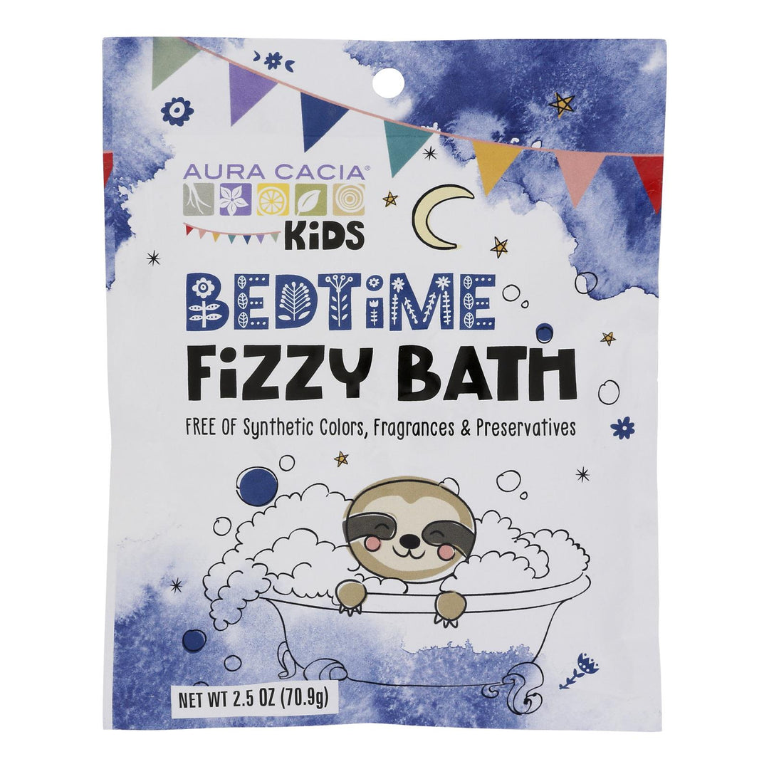 Aura Cacia - Fizzy Bath Kids Bedtime - Case Of 6-2.5 Oz - Maras Green